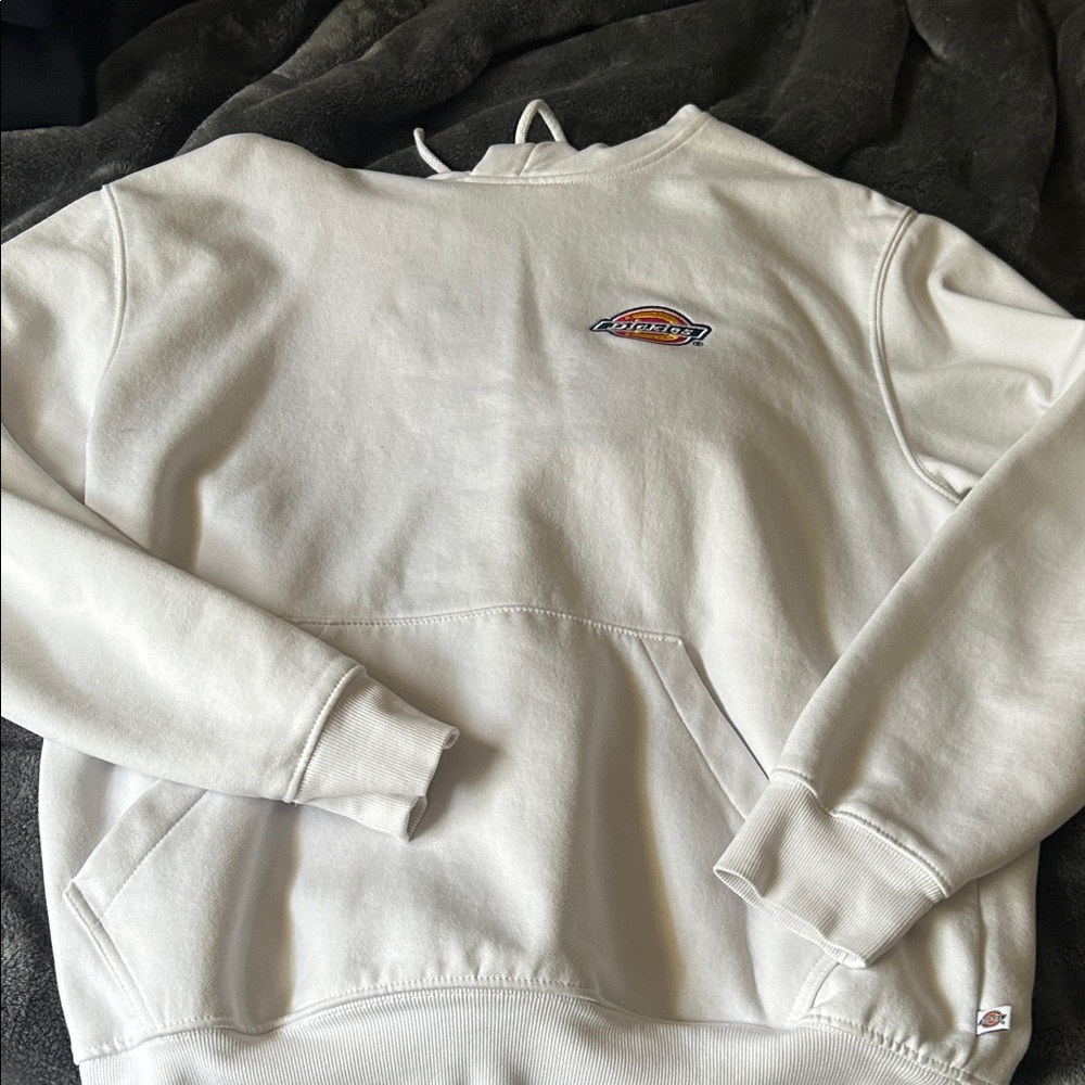Dickies White Hoodie with Logo